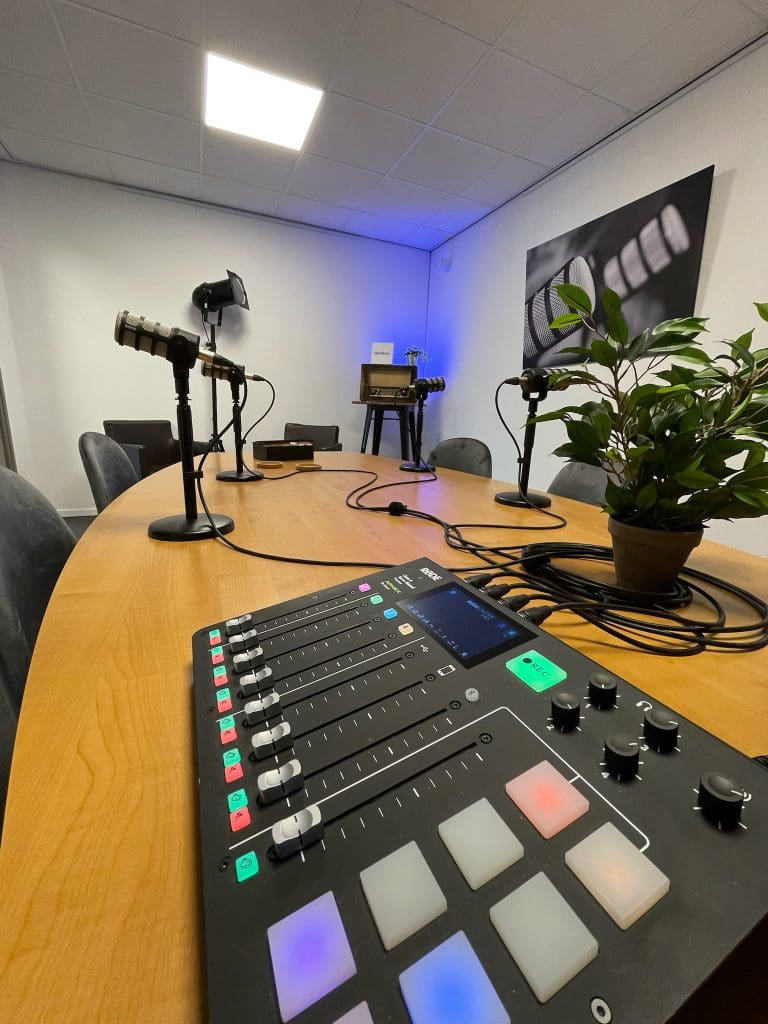 Podcast studio huren in Brabant, Zeeland, Nederland, Vlaanderen